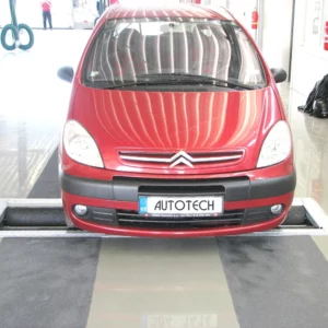 Válcový tester brzd MRP RA 4 v provozu na lince STK