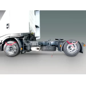 Geometrie HD-30 měří geometrii nápravy nákladního vozu